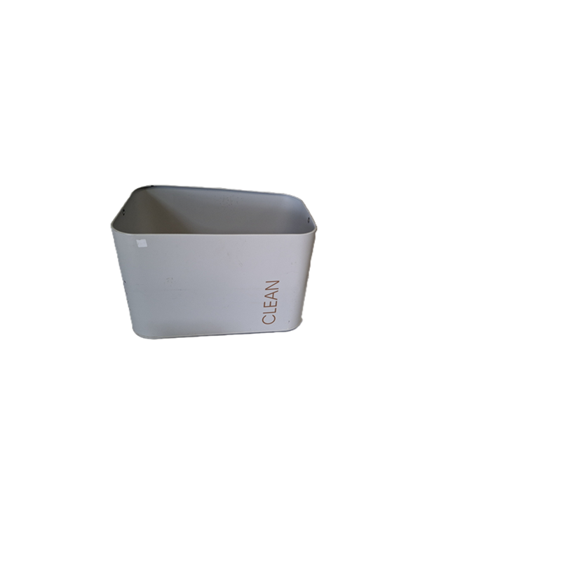 Steel clean storage bin storage